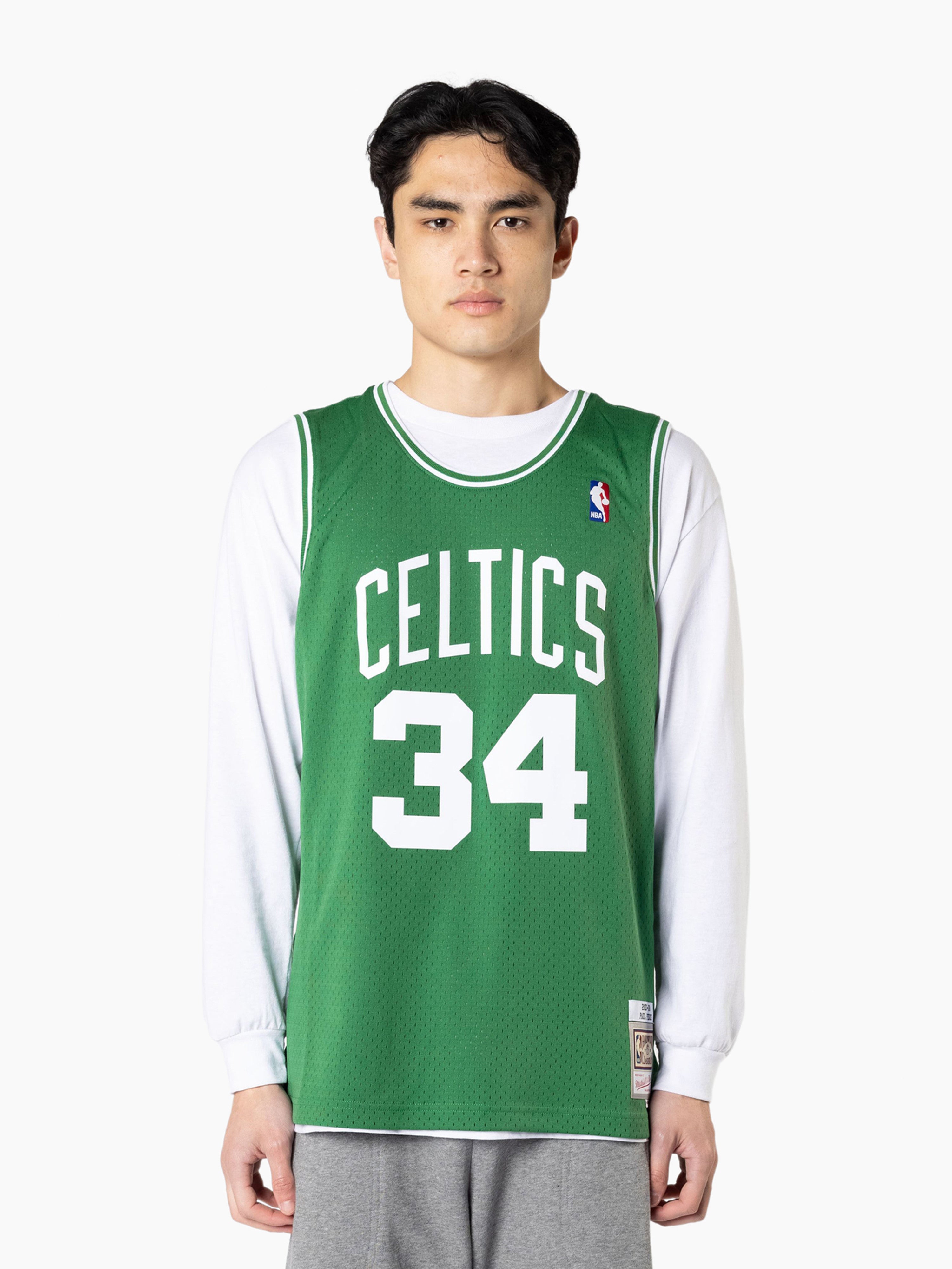 Boston Celtics NBA Express Twill Logo Hoodie - Green