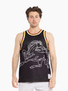 Brisbane Broncos Big Face Mesh Tank