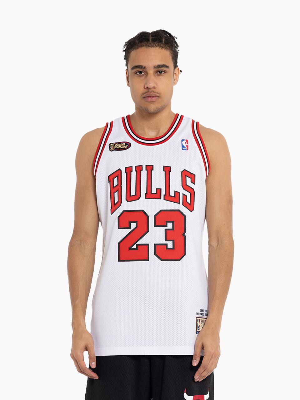 Michael Jordan 97-98 Chicago Bulls Finals Home Jersey – Mitchell & Ness