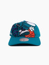 Charlotte Hornets Logo Blast Deadstock Snapback