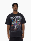 Fremantle Dockers Flaming Skull Footy Tee