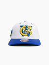 Golden State Warriors Vintage Letter Classic Red Snapback
