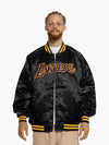 L.A Lakers Lightweight Satin Jacket