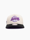 L.A Lakers Overspray Pro Pinch Snapback