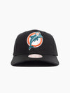 Miami Dolphins Team Colour Logo Pro Pinch Snapback