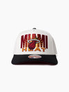 Miami Heat Post Up Pinch Panel Snapback