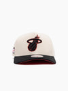 Miami Heat Overspray Pro Pinch Snapback