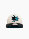 San Jose Sharks Overspray Pro Pinch Snapback