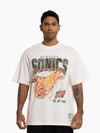 Seattle Supersonics Fire n Lightning Tee