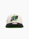 Seattle Supersonics Overspray Pro Pinch Snapback