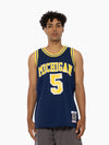 Jalen Rose 1991-92 University of Michigan Swingman Jersey