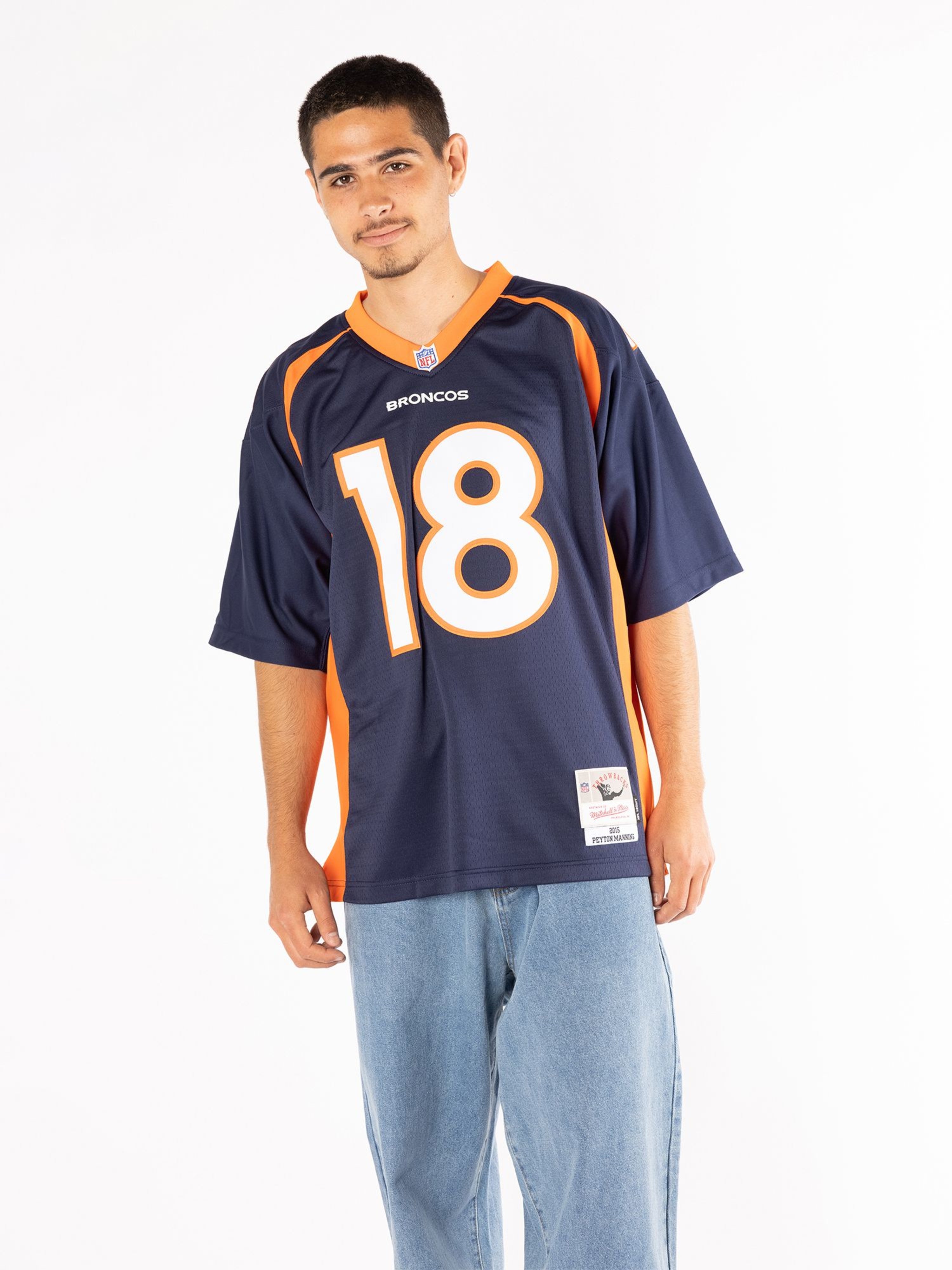 Peyton manning clearance stitched broncos jersey