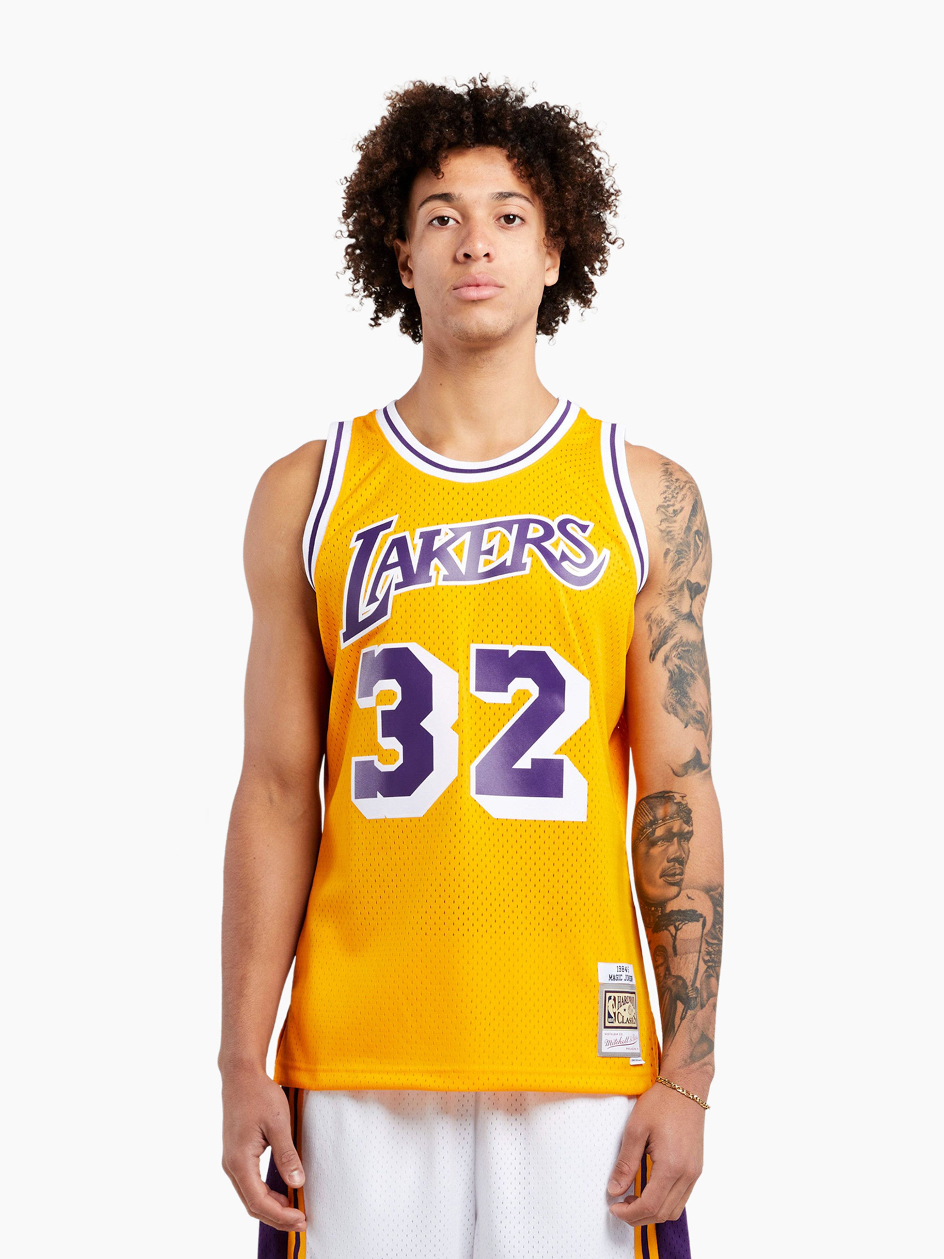 Magic Johnson 1984-85 Lakers Swingman Jersey – Mitchell & Ness