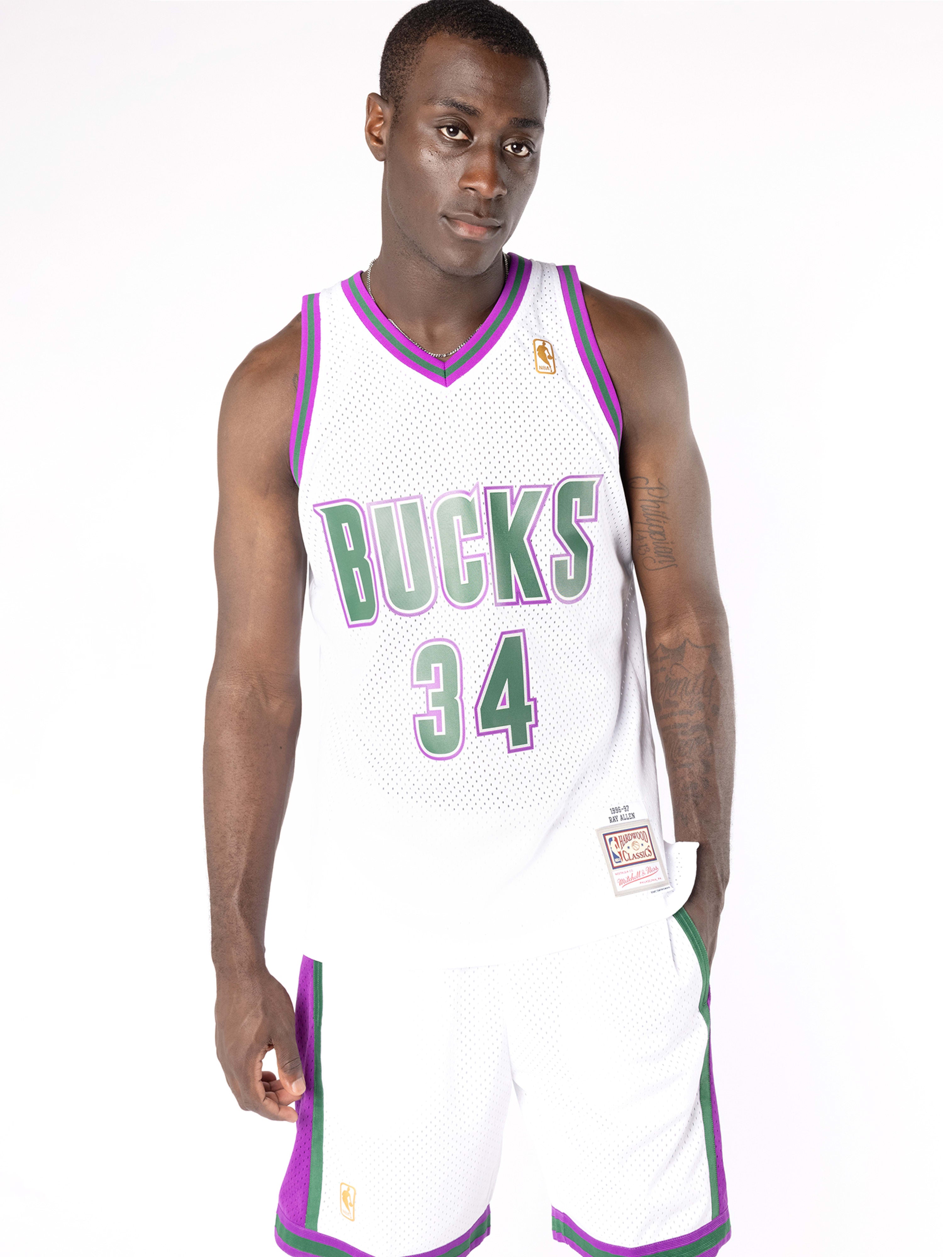 Throwback ray sale allen jersey